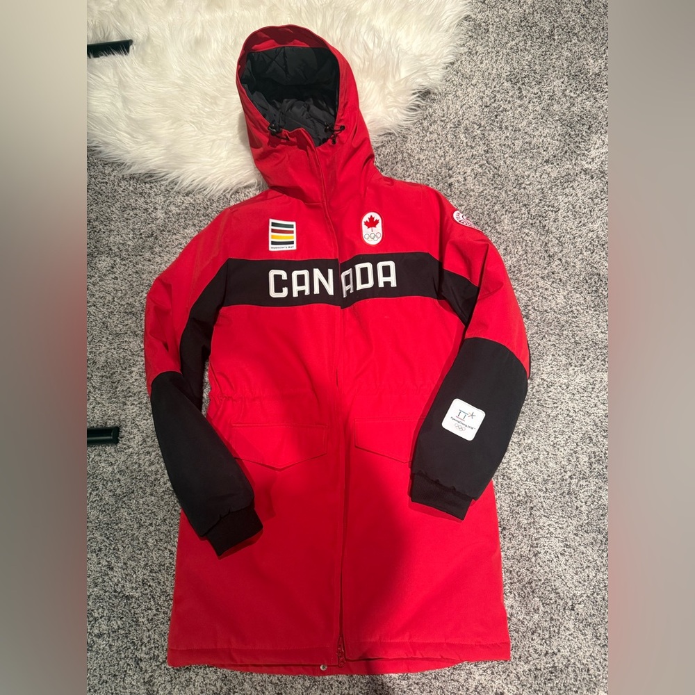 Team Canada opening ceremony parka (authentic)